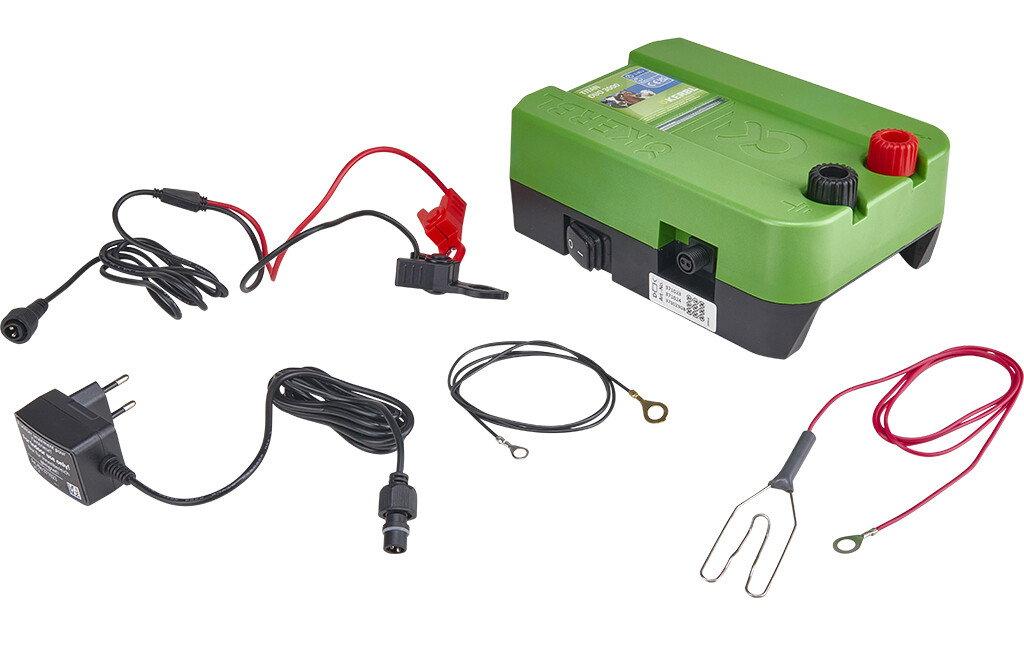 Kerbl Titan DUO N3000 gjerdeapparat som kan drives på 12V eller 230V