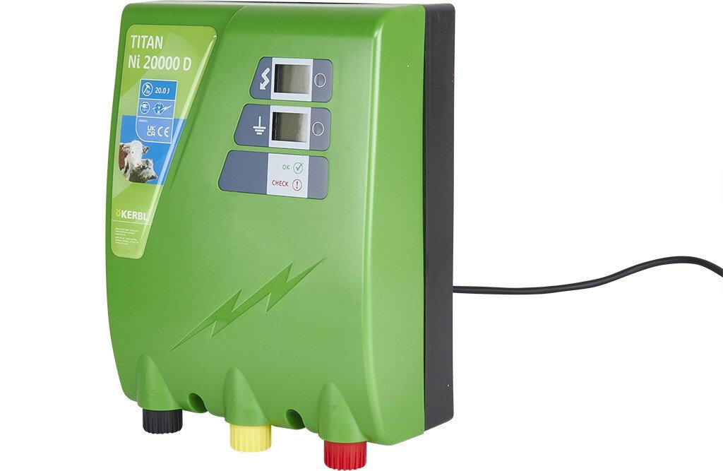 Kerbl Titan NI20000D kraftig 230V gjerdeapparat 20 joule